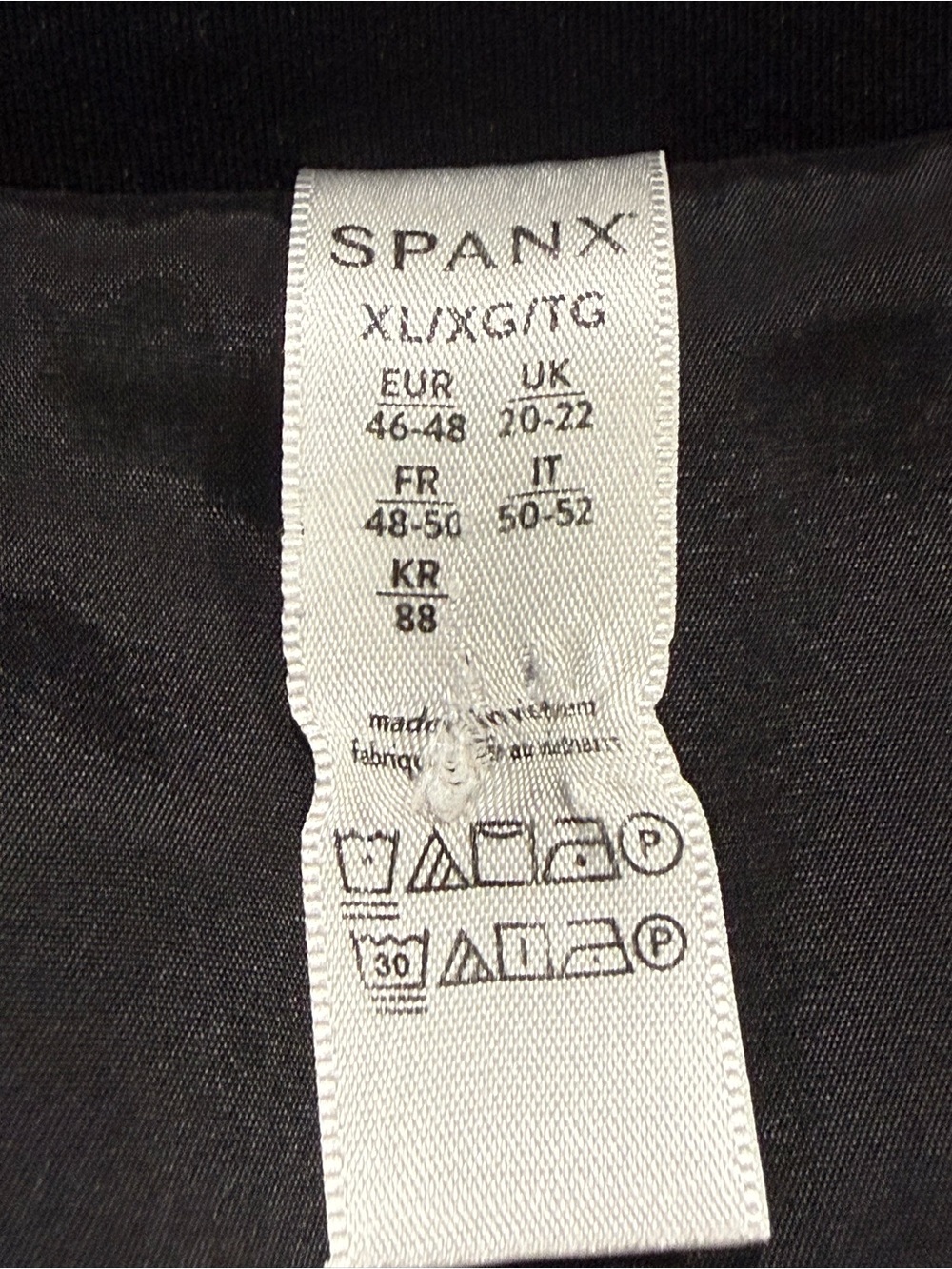 SPANX Perfect Collarless Blazer Womens XL Black Office Stretch Minimalist Career - Picture 5 of 7